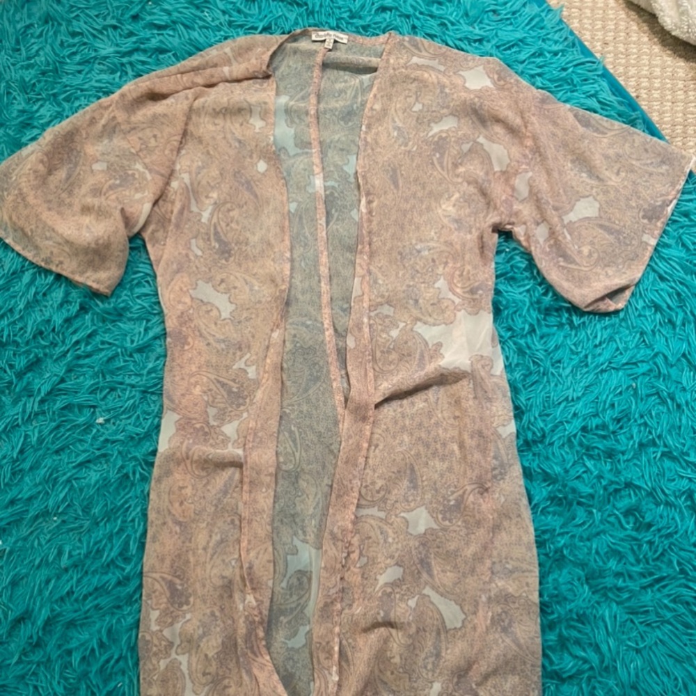 Sheer cardigan!!